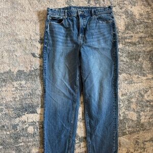 American Eagle Outfitters Relaxed Fit Blue Jeans